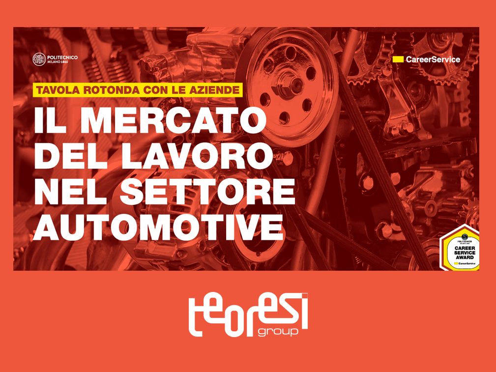 Roundtable at Politecnico di Milano the automotive job market